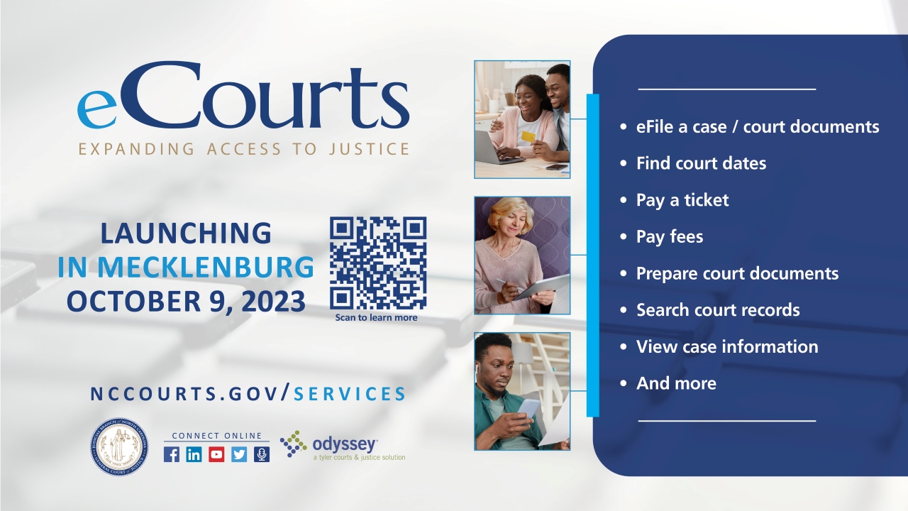 Mecklenburg County Ecourts Information North Carolina Judicial Branch